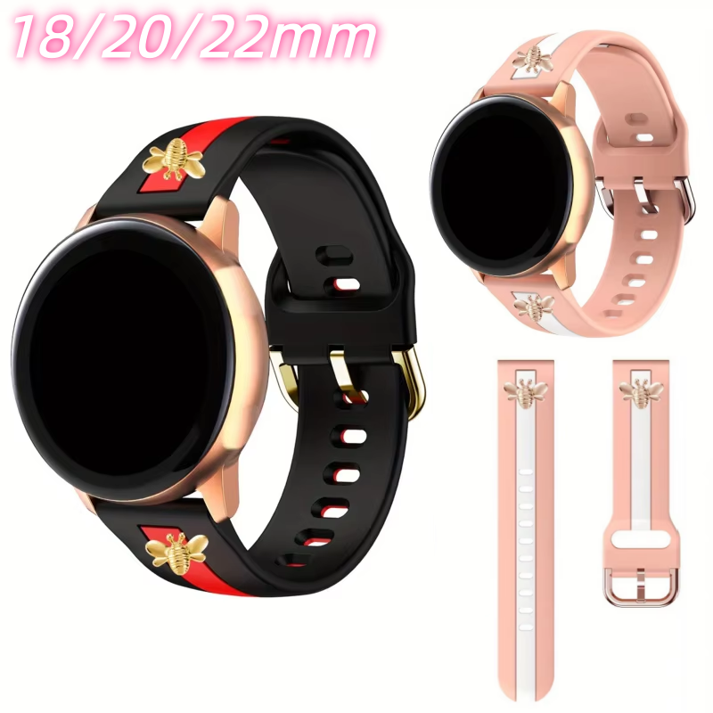 Fossil Smartwatch Accessories - BUSKOZ سيليكون باند لساعة سامسونج جالاكسي