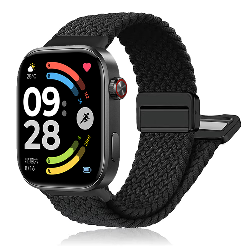 حزام رياضي مضفر لساعة Redmi Wa - مراجعة Solo Loop Strap وسعره