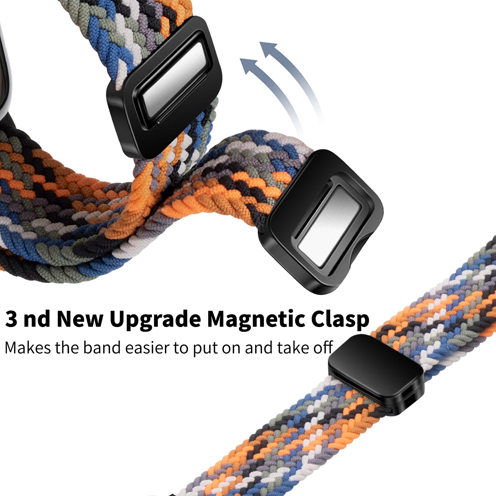 حزام رياضي مضفر لساعة Redmi Wa - مراجعة Solo Loop Strap وسعره