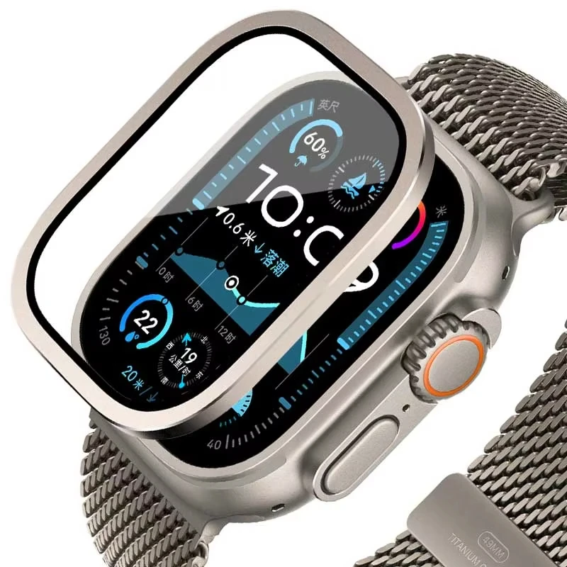 زجاج مقسى لساعة أبل الترا 49 م - مراجعة Smart Watch Accessories وسعره