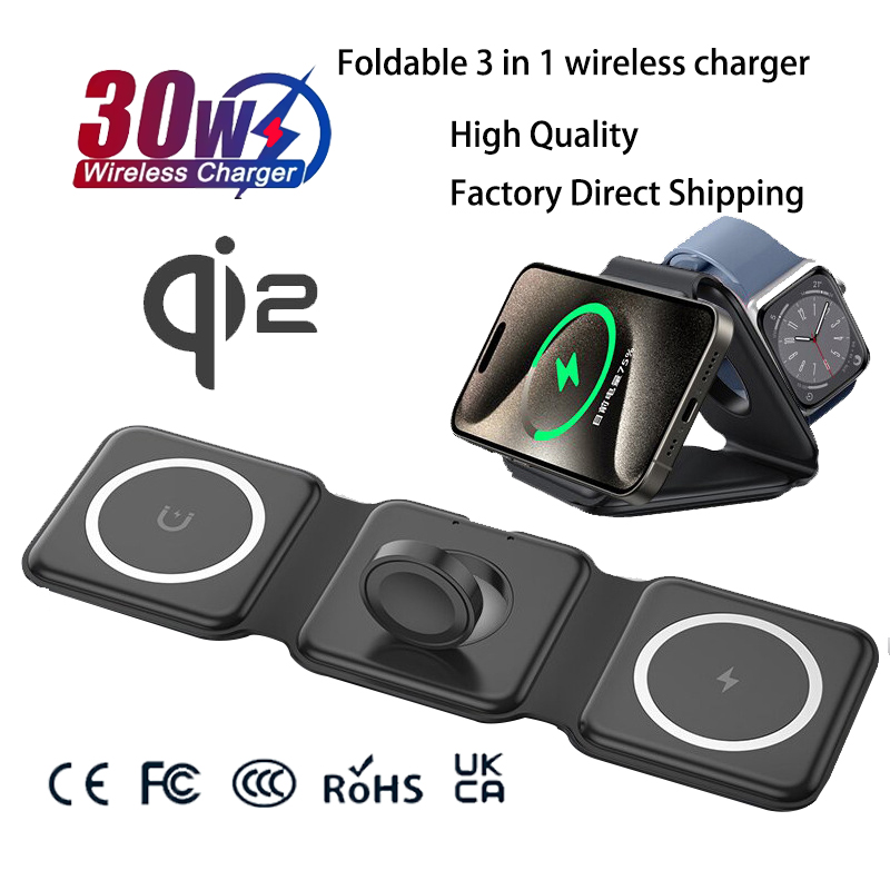 محطة شحن مغناطيسية قابلة للطي  - مراجعة Smartwatch Ac وسعره