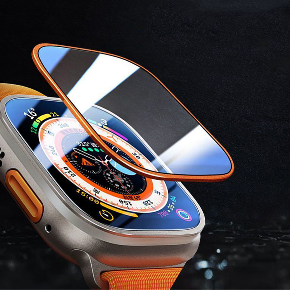 طبقة من الزجاج المقسى لساعة أب - مراجعة Smart Watch Accessories وسعره