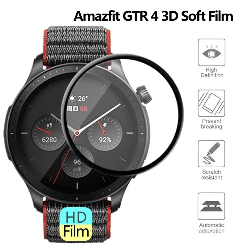 غشاء منحني عالي الدقة مضاد للخ - مراجعة Smart Watch Accessories وسعره
